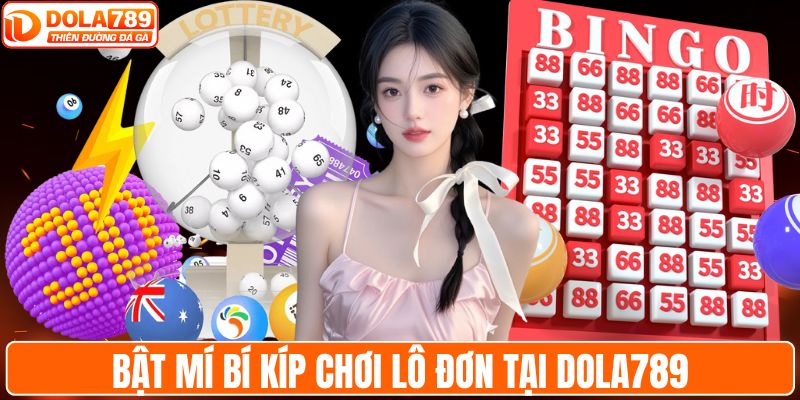 Bật mí bí kíp chơi lô đơn tại DOLA789