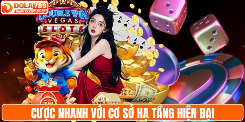 Cược nhanh với cơ sở hạ tầng hiện đại