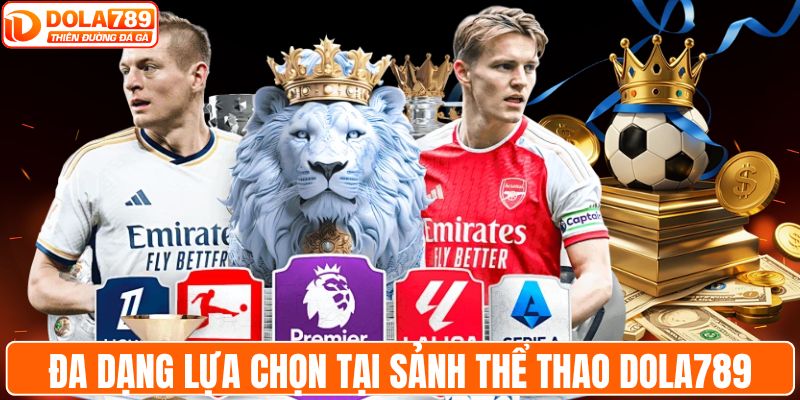 Đa dạng lựa chọn tại sảnh thể thao DOLA789