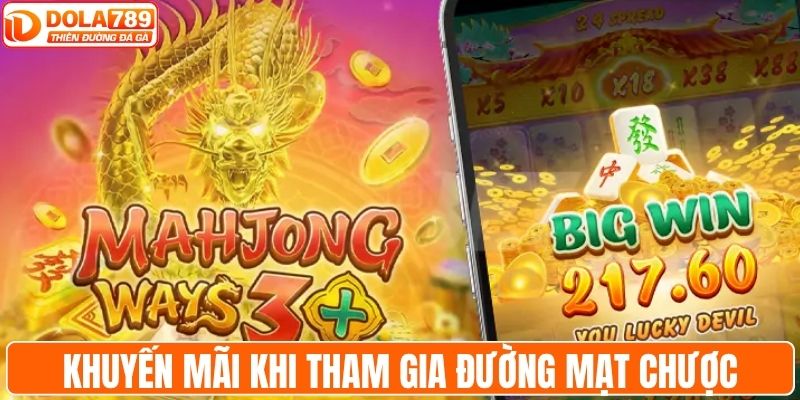 Khuyến mãi khi tham gia nổ hũ đường mạt chược