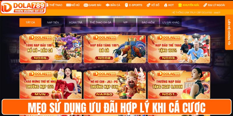 Mẹo sử dụng ưu đãi hợp lý khi cá cược