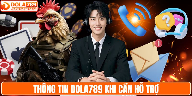 Thông tin DOLA789 khi cần hỗ trợ