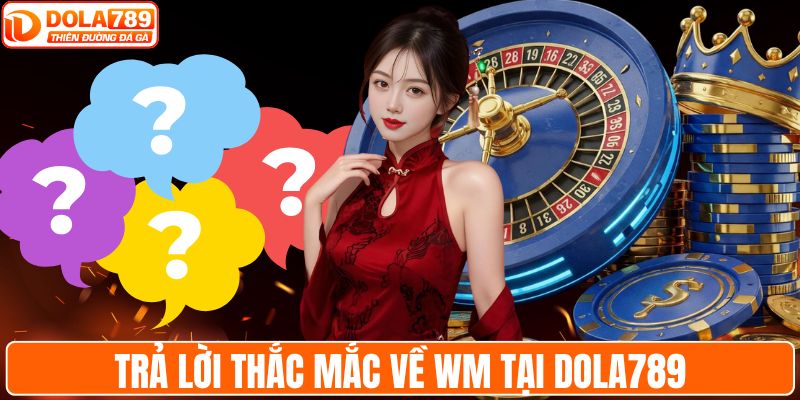 Trả lời thắc mắc về WM tại DOLA789