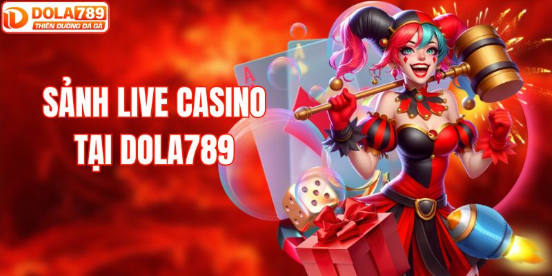 Casino có dealer chuyên nghiệp chia bài